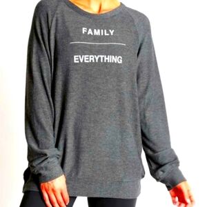 Good hYOUman Gray Family Sweatshirt M